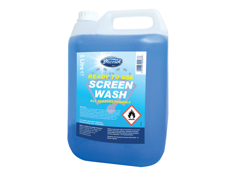 Decosol AD6LRM All Seasons Screenwash 5 Litre