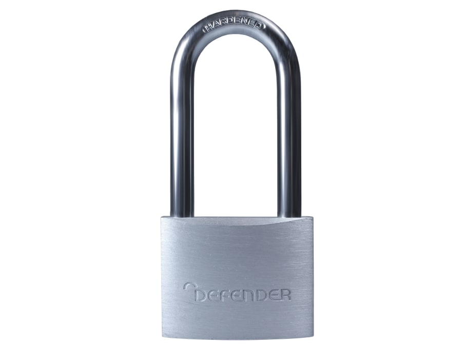 Defender DFAL425 40mm Aluminium Long Shackle Padlock