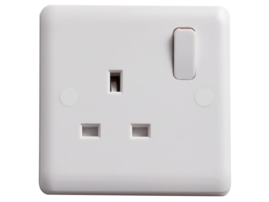 Deta Vimark VC1207S 1-Gang 13A Switched Socket