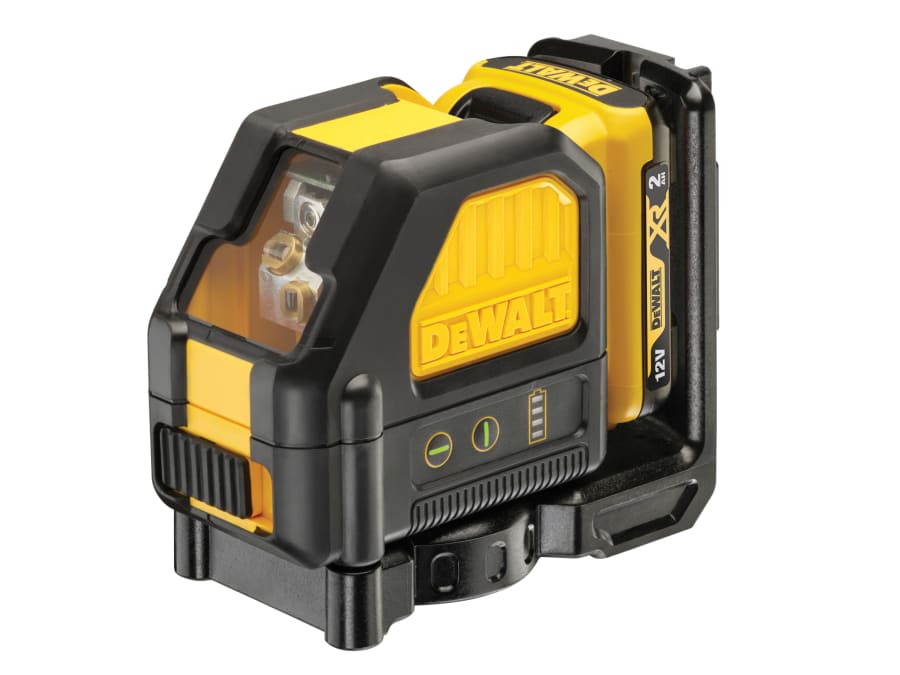 Dewalt Power Tools Dewalt DCE088D1GGB 12V Green Cross Line Laser with 1 × 2.0Ah Battery