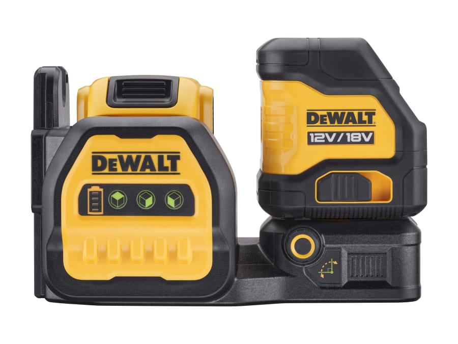 Dewalt Power Tools Dewalt DCE088D1G18GB 12/18V Green Beam Cross Line Laser with 1 × 2.0Ah