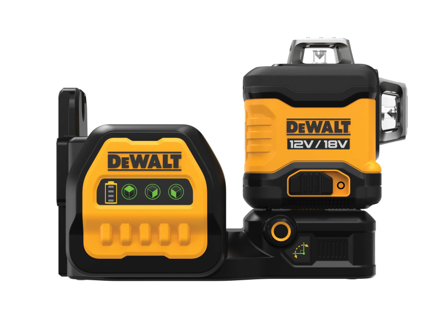 Dewalt Power Tools Dewalt DCE089NG18XJ 12/18V 3 x 360° Green Multi-Line Laser Bare Unit