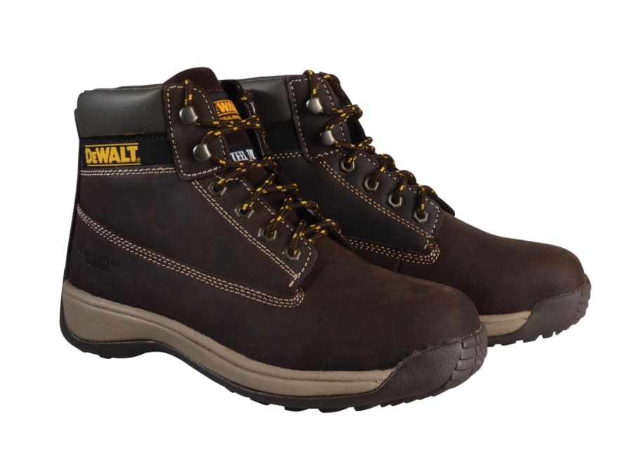 Dewalt Power Tools Apprentice Hiker Nubuck Boots Brown UK 10 EUR 45