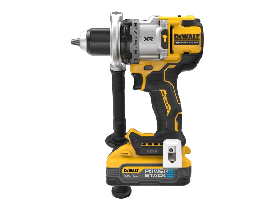 Dewalt Power Tools Dewalt DCD1007H2TGB 18V Hammer Drill with 2 × 5.0Ah POWERSTACK™