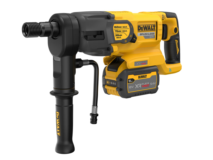 Dewalt Power Tools Dewalt DCD150X2GB 54V XR FlexVolt Diamond Drill with 2 × 9.0Ah