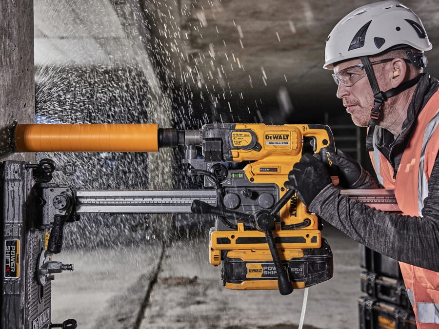 Dewalt Power Tools Dewalt DCD150X2GB 54V XR FlexVolt Diamond Drill with 2 × 9.0Ah