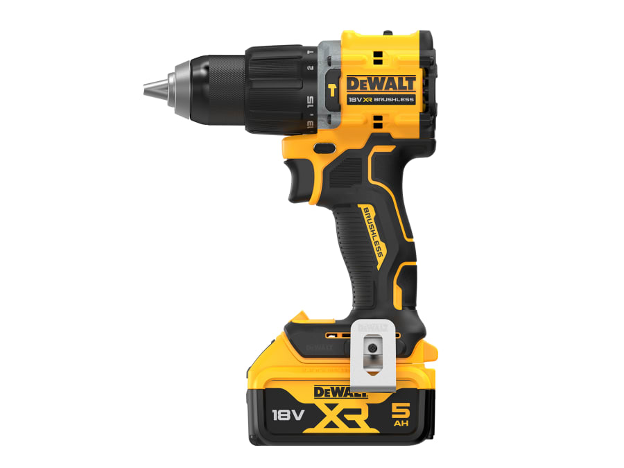 Dewalt Power Tools Dewalt DCD799P1TGB 18V XR Brushless Combi Drill with 1 × 5.0Ah Battery