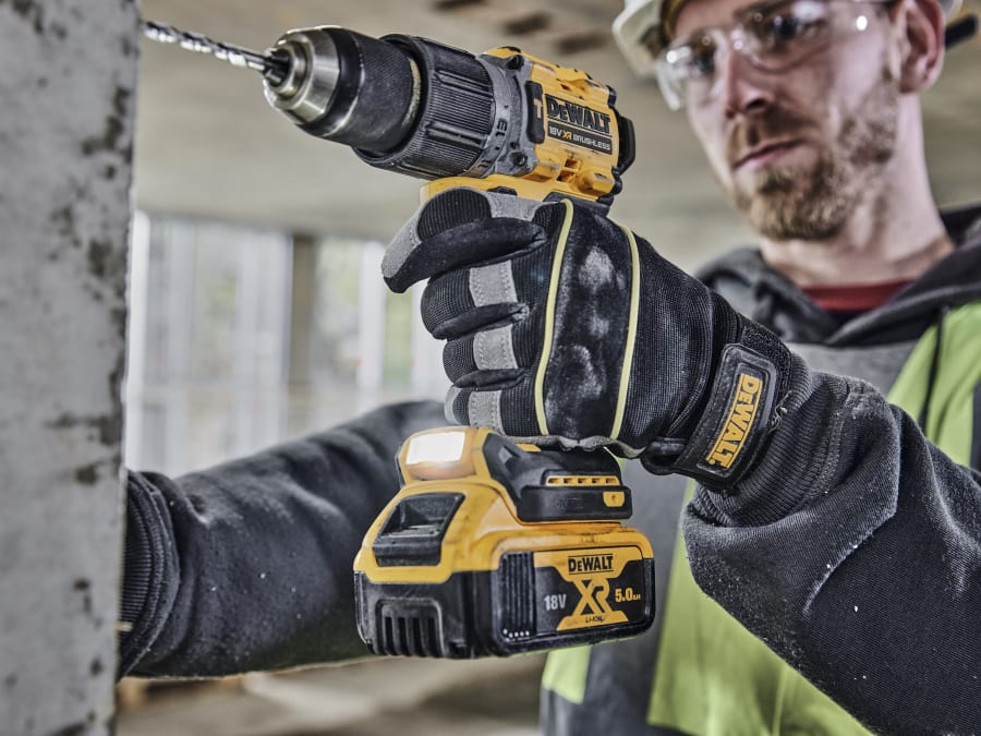Dewalt Power Tools Dewalt DCD805P2TGB 18V XR Brushless Combi Drill with 2 × 5.0Ah