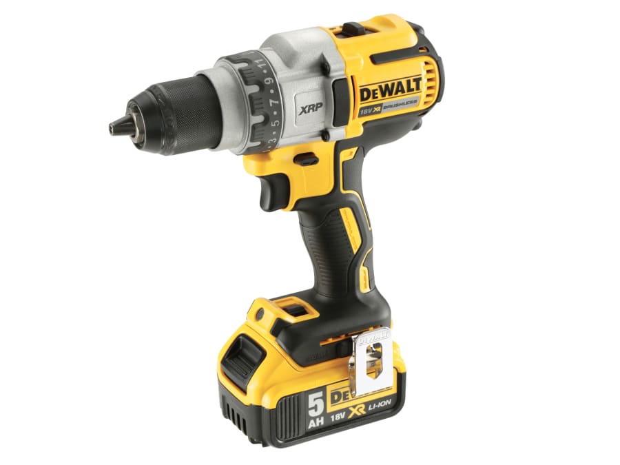 Dewalt Power Tools Dewalt DCD991P2GB 18V XR Brushless Combi Drill with 2 × 5.0Ah Batteries