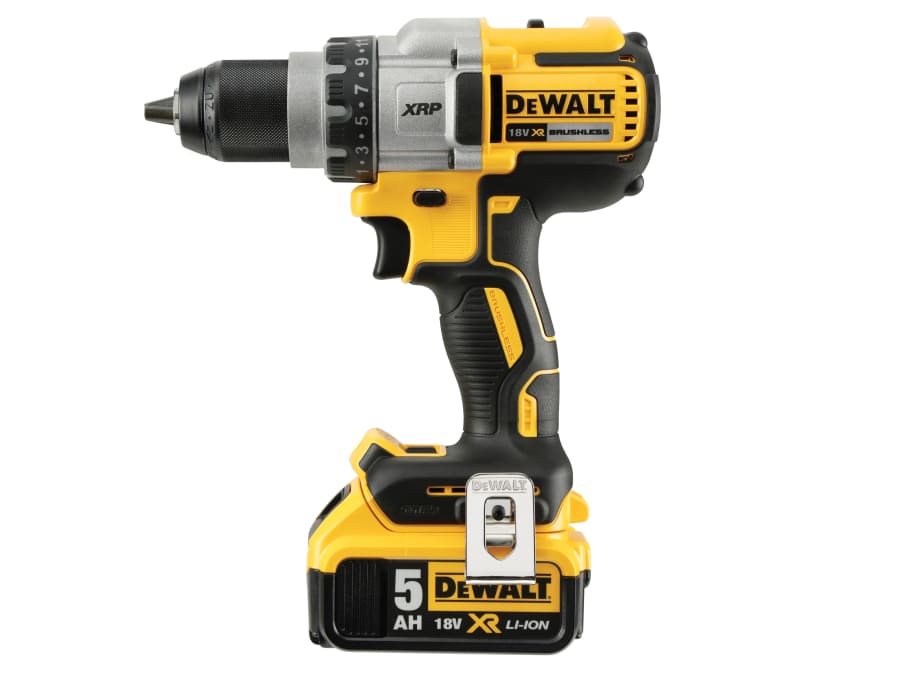 Dewalt Power Tools Dewalt DCD991P2GB 18V XR Brushless Combi Drill with 2 × 5.0Ah Batteries