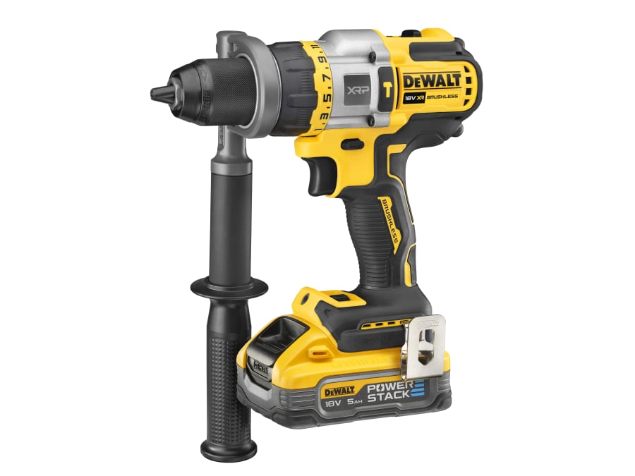 Dewalt Power Tools Dewalt DCD999H2TGB 18V XR XRP Brushless Combi Drill with 2 × 5.0Ah