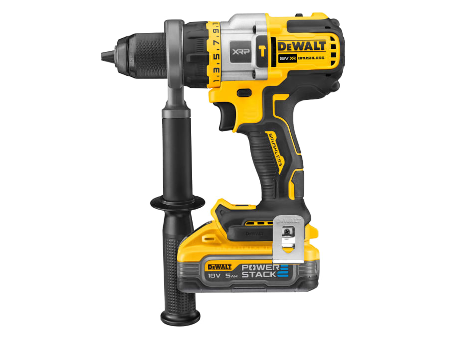 Dewalt Power Tools Dewalt DCD999H2TGB 18V XR XRP Brushless Combi Drill with 2 × 5.0Ah