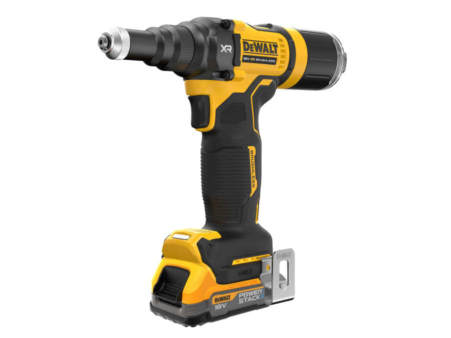Dewalt Power Tools Dewalt DCF403E1TGB 3/16in XR Brushless Riveter with 1 × 1.7Ah Battery