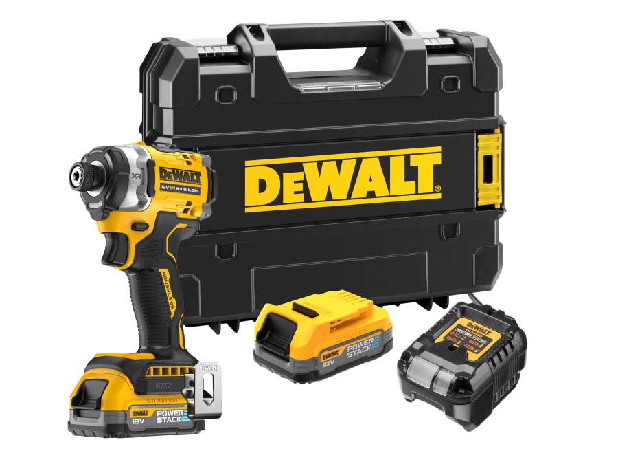Dewalt Power Tools Dewalt DCF860E2TGB 18V XR Brushless Impact Driver with 2 × 1.7Ah