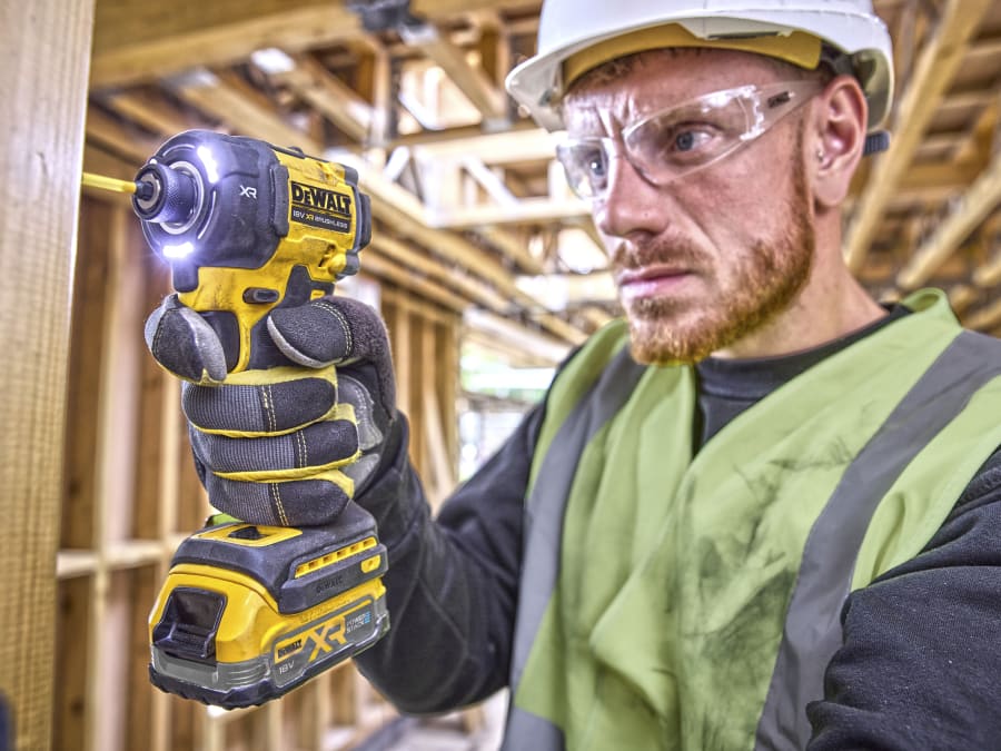 Dewalt Power Tools Dewalt DCF870E2TGB 18V XR Impact Driver with 2 × 1.7Ah POWERSTACK™