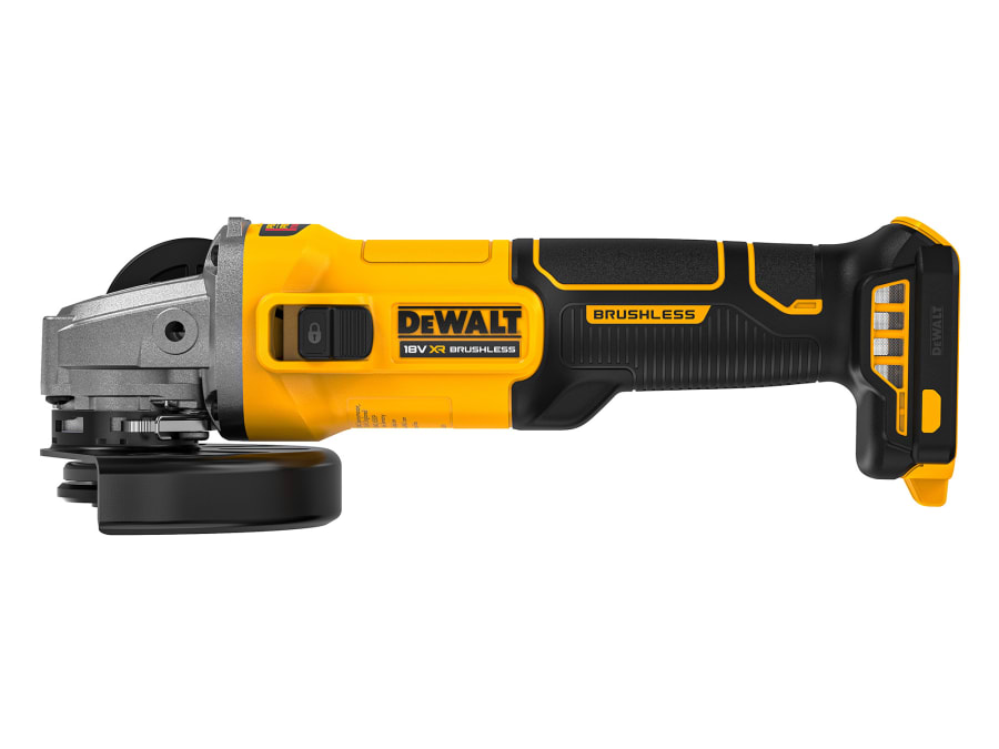 Dewalt Power Tools Dewalt DCG407NXJ 18V XR Brushless Angle Grinder 125mm