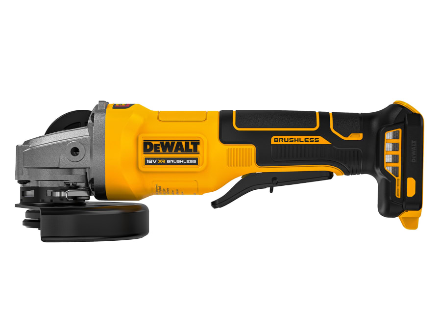 Dewalt Power Tools Dewalt DCG408NXJ 18V XR Brushless Paddle Switch Angle Grinder 125mm