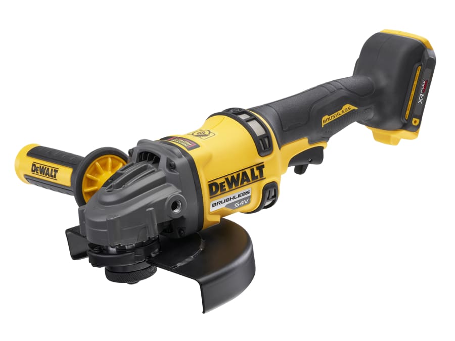 Dewalt Power Tools Dewalt DCG440NXJ 54V XR FlexVolt Angle Grinder 180mm Bare Unit