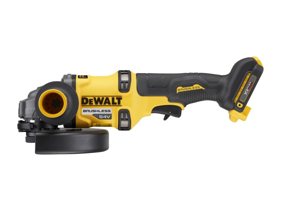 Dewalt Power Tools Dewalt DCG440NXJ 54V XR FlexVolt Angle Grinder 180mm Bare Unit