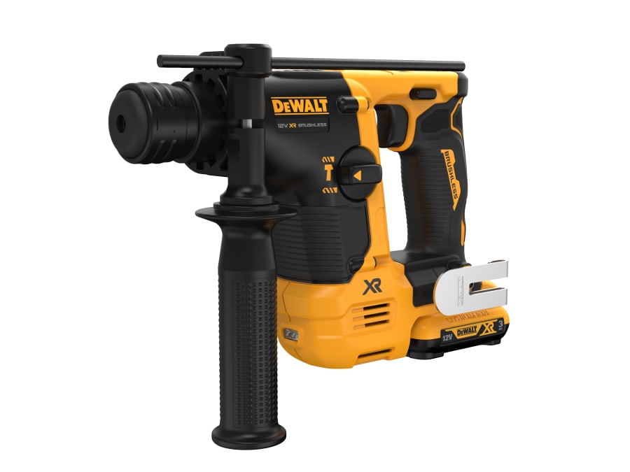 Dewalt Power Tools Dewalt DCH072L2GB 12V XR BL SDS Plus Hammer Drill with 2 × 3.0Ah