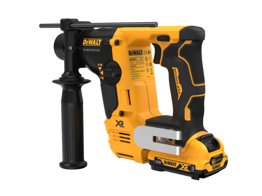 Dewalt Power Tools Dewalt DCH072L2GB 12V XR BL SDS Plus Hammer Drill with 2 × 3.0Ah