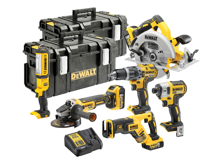 Dewalt Power Tools Dewalt DCK623P3GB 18V XR Brushless 6 Piece Kit