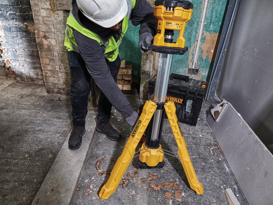 Dewalt Power Tools Dewalt DCL079XJ 18V XR LED Tripod Light Bare Unit