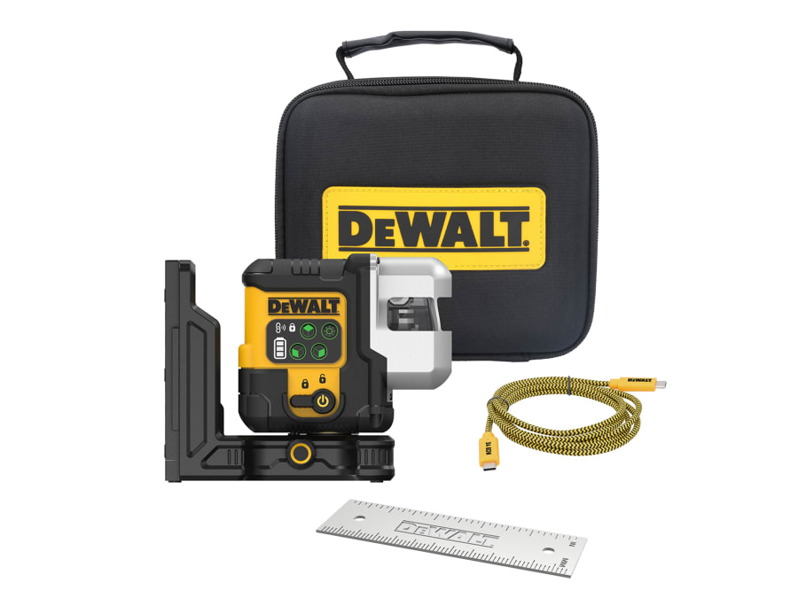 Dewalt Power Tools Dewalt DCLE14301GBXJ 3 x 180 Degree Green Beam Laser