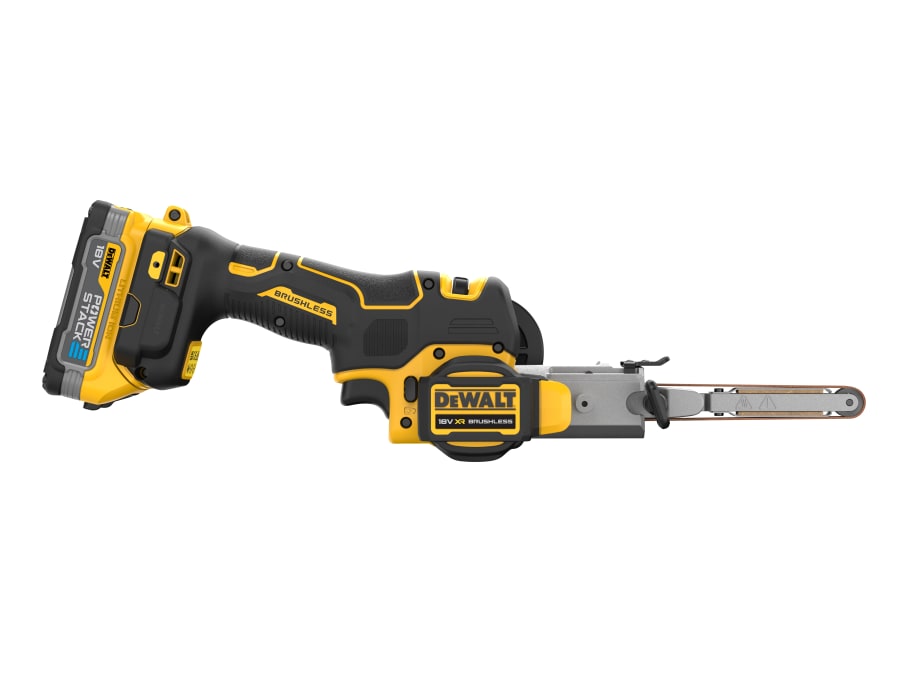 Dewalt Power Tools Dewalt DCM200E2TGB 18V XR Brushless Band File with 2 × 1.7Ah Powerstack