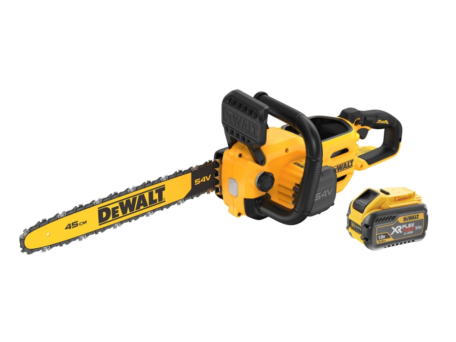 Dewalt Power Tools Dewalt DCMCS574X1GB 54V XR FlexVolt Chainsaw 45cm with 1 × 3.0Ah