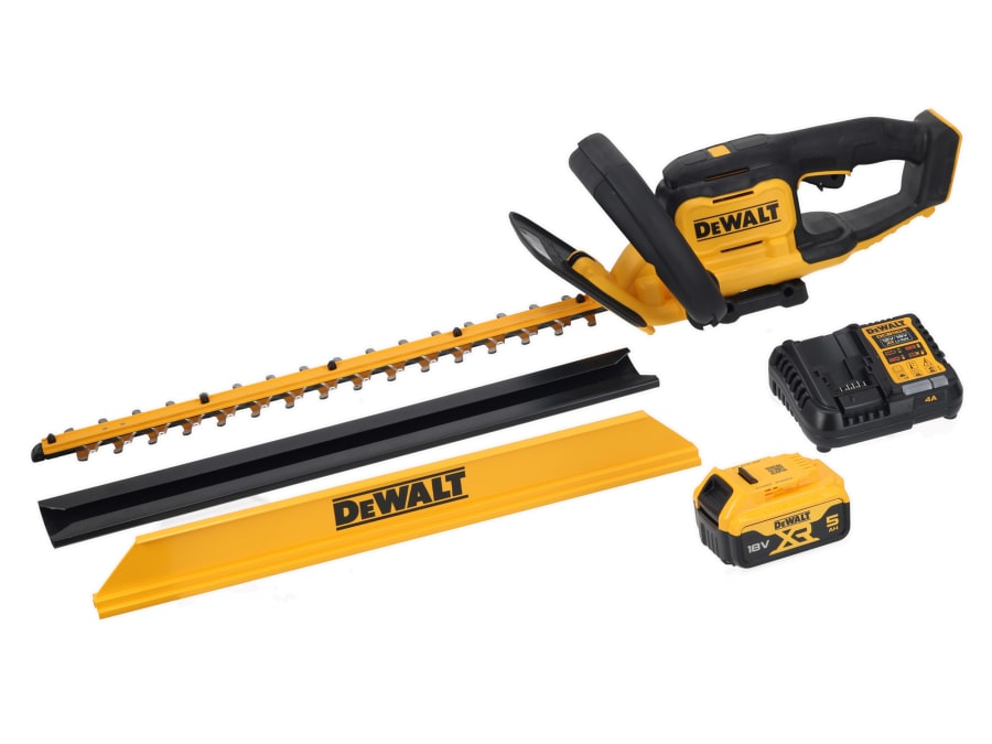 Dewalt Power Tools Dewalt DCMHT564P1GB 18V XR Hedge Trimmer with 1 × 5.0Ah Battery