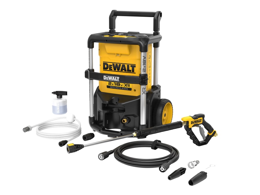 Dewalt Power Tools Dewalt DCMPW1600NXJ 36V XR Pressure Washer (2 x 18V) Bare Unit