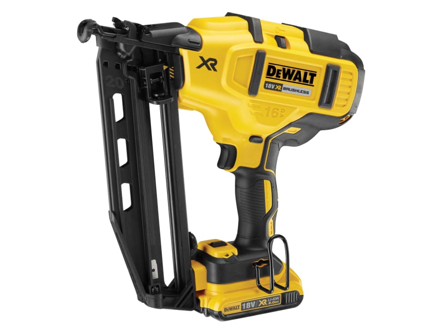 Dewalt Power Tools Dewalt DCN660D2GB 18V XR Brushless Second Fix Nailer with 2 × 2.0Ah