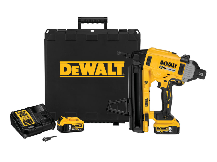 Dewalt Power Tools Dewalt DCN890P2GB 18V XR Brushless Concrete Nailer with 2 × 5.0Ah