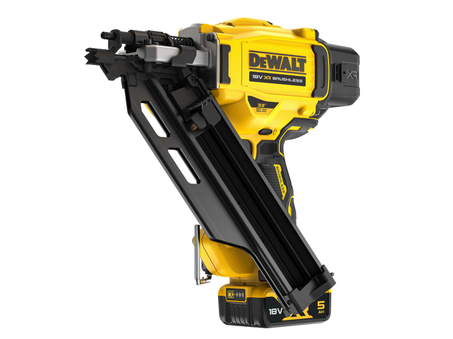 Dewalt Power Tools Dewalt DCN930P2GB 18V XR Framing Nailer with 2 × 5.0Ah Batteries