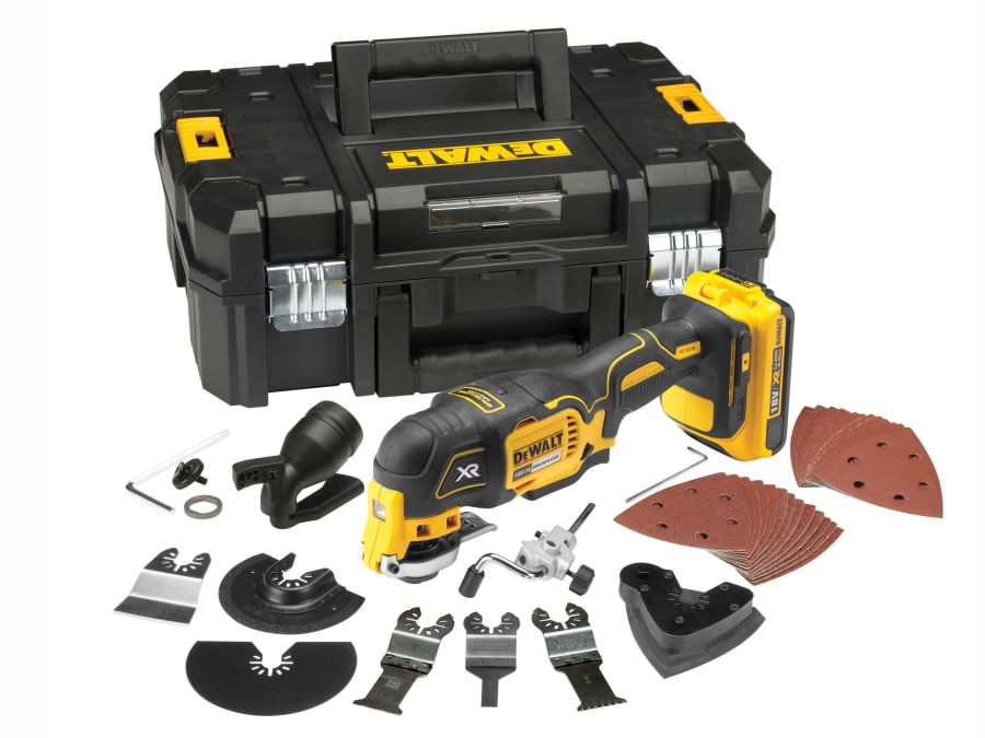 Dewalt Power Tools Dewalt DCS355D1GB 18V XR Brushless Oscillating Multi-Tool with 1 ×