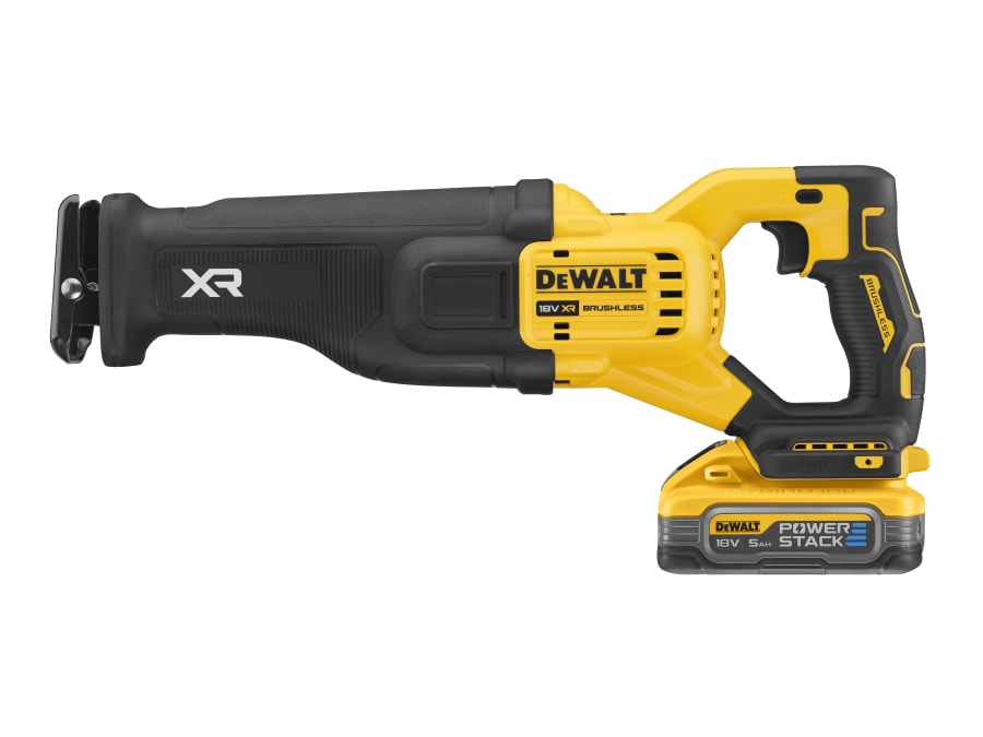 Dewalt Power Tools Dewalt DCS386H2TGB 18V XR Reciprocating Saw with 2 × 5.0Ah POWERSTACK