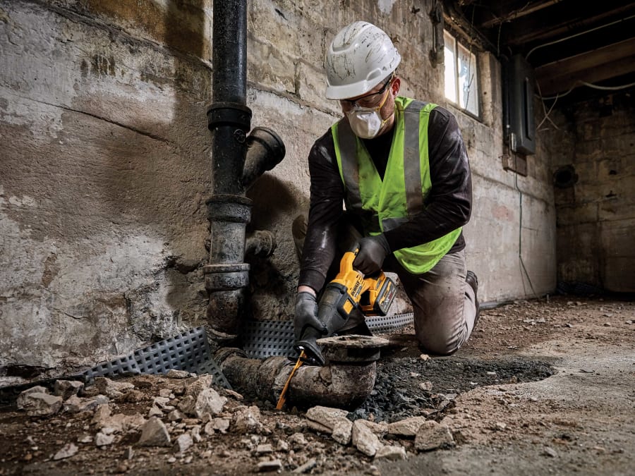 Dewalt Power Tools Dewalt DCS389X2GB 54V XR FlexVolt Reciprocating Saw with 2 × 3.0Ah