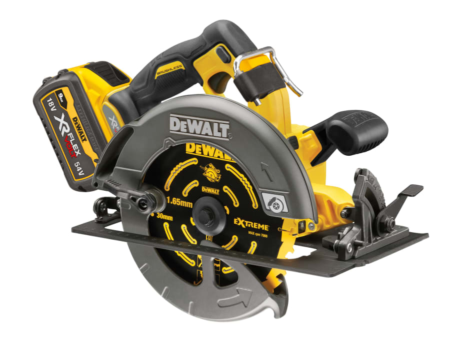Dewalt Power Tools Dewalt DCS578X2GB 54V XR FlexVolt Circular Saw 190mm with 2 × 3.0Ah