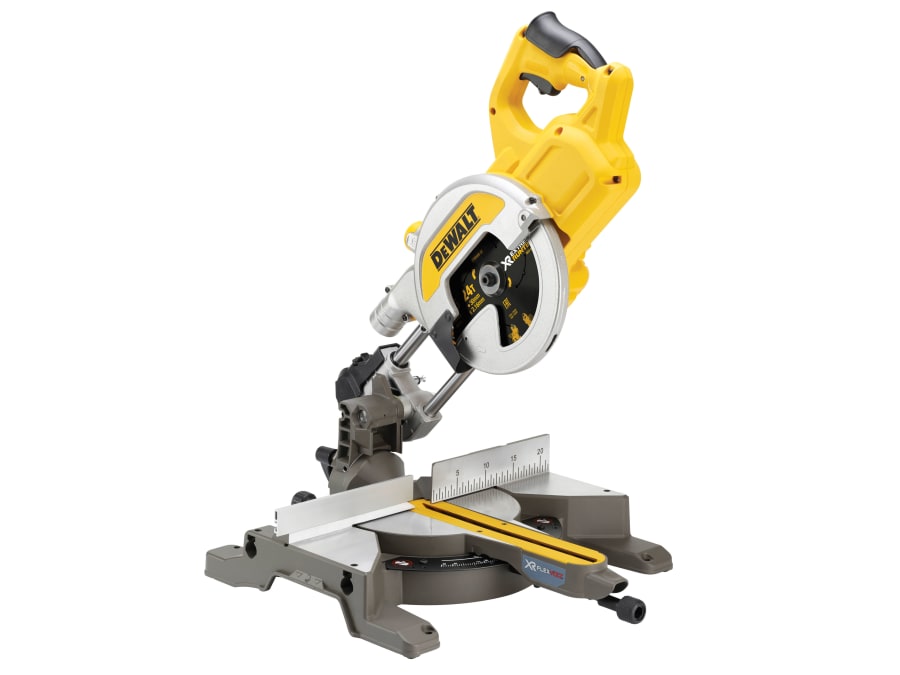 Dewalt Power Tools Dewalt DCS777T2GB 54V XR FlexVolt Mitre Saw 216mm with 2 × 2.0Ah