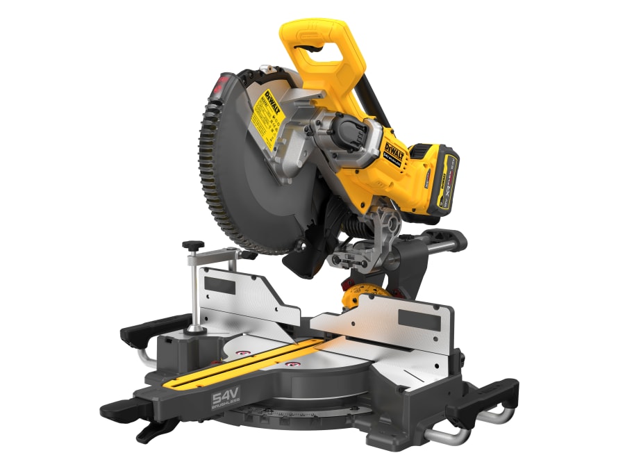 Dewalt Power Tools Dewalt DCS781X2GB 54V XR FlexVolt Mitre Saw 305mm with 2 × 3.0Ah