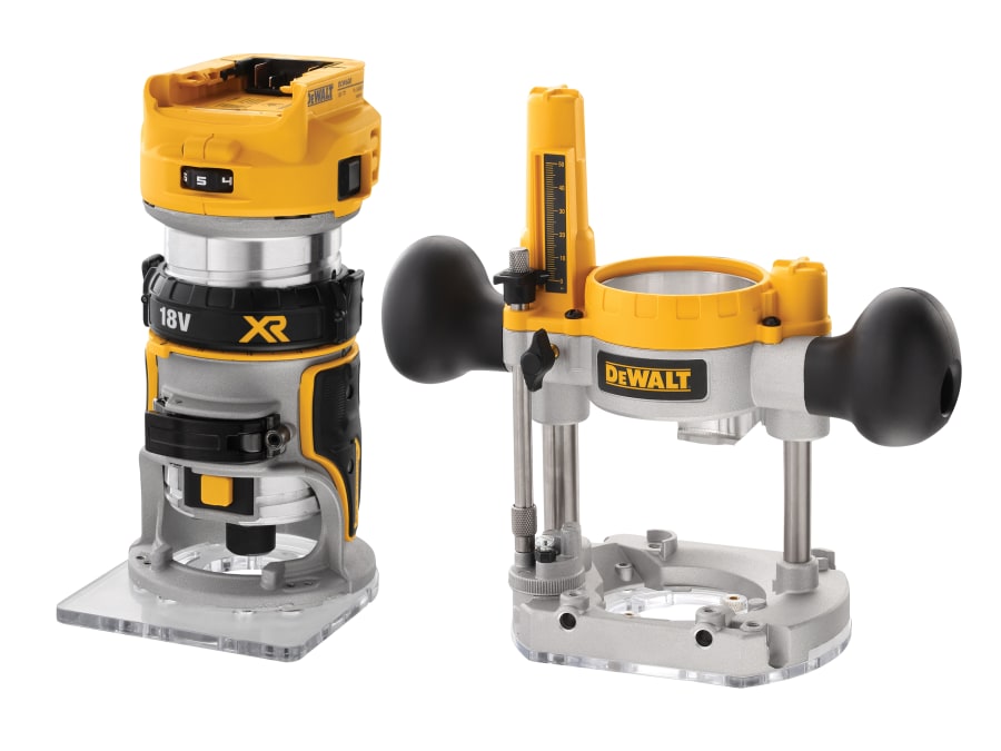 Dewalt Power Tools Dewalt DCW604NTXJ 18V XR Twin Base Router Bare Unit