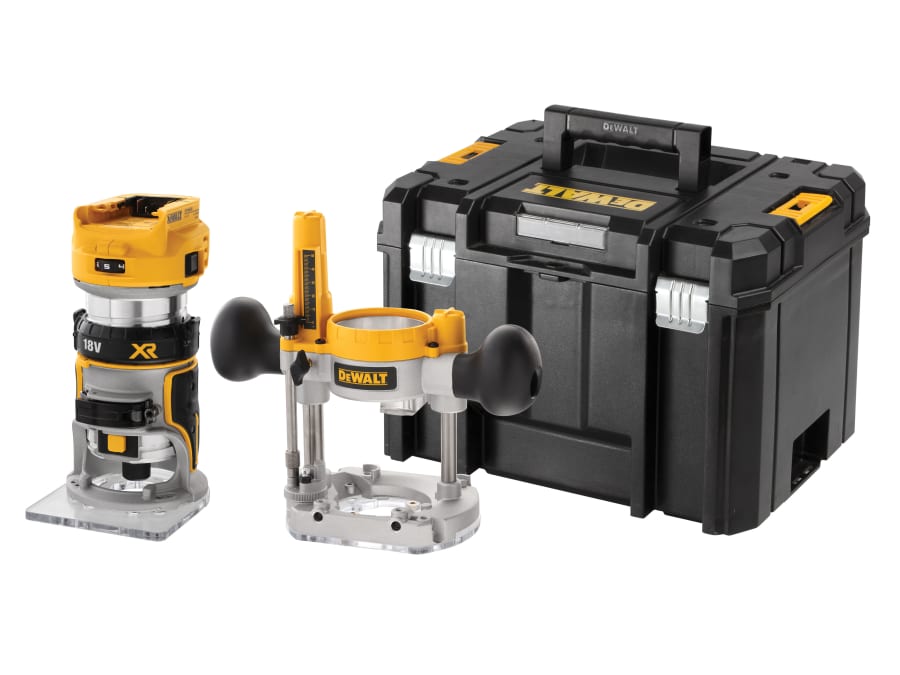 Dewalt Power Tools Dewalt DCW604NTXJ 18V XR Twin Base Router Bare Unit