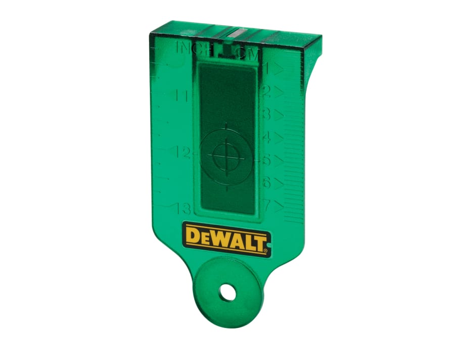 Dewalt Power Tools Dewalt DE0730GXJ Green Laser Target Card