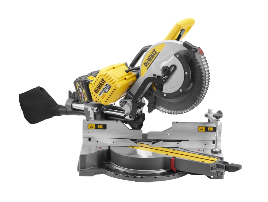 Dewalt Power Tools Dewalt DHS780T2GB 54V XR FlexVolt Mitre Saw 305mm with 2 × 2.0Ah