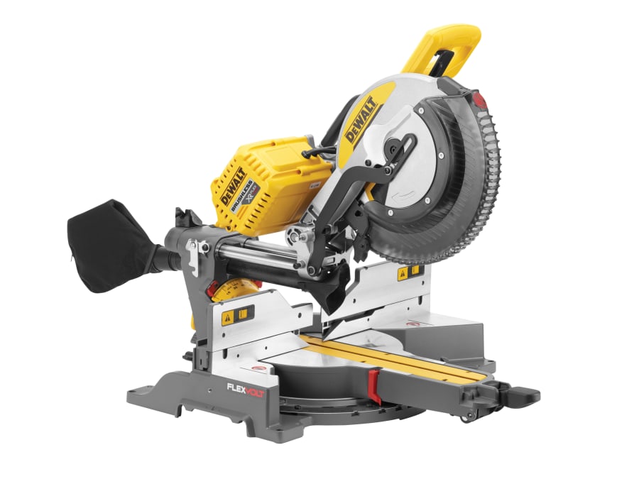 Dewalt Power Tools Dewalt DHS780T2GB 54V XR FlexVolt Mitre Saw 305mm with 2 × 2.0Ah