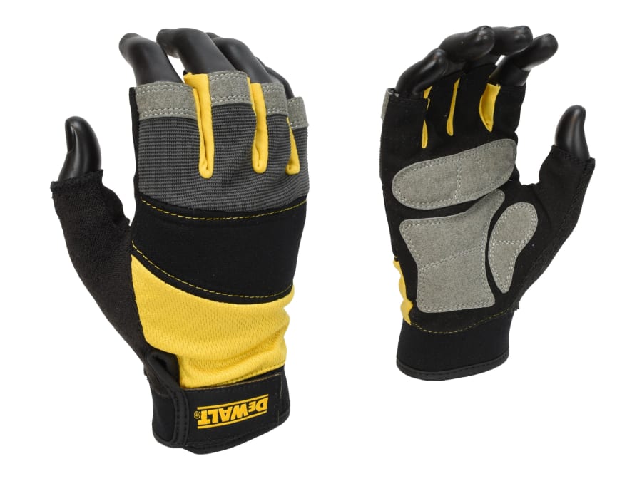Dewalt Power Tools Dewalt DPG213LEU Fingerless Performance Gloves