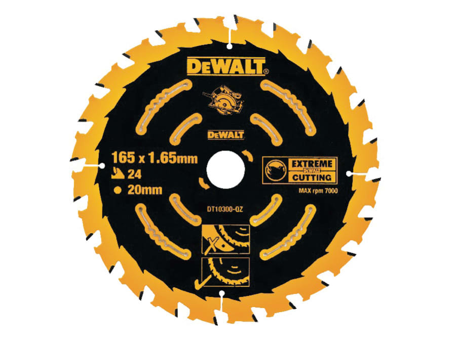 Dewalt Power Tools Dewalt DT10301QZ 165mm x 20mm x 40T Circular Saw Blade