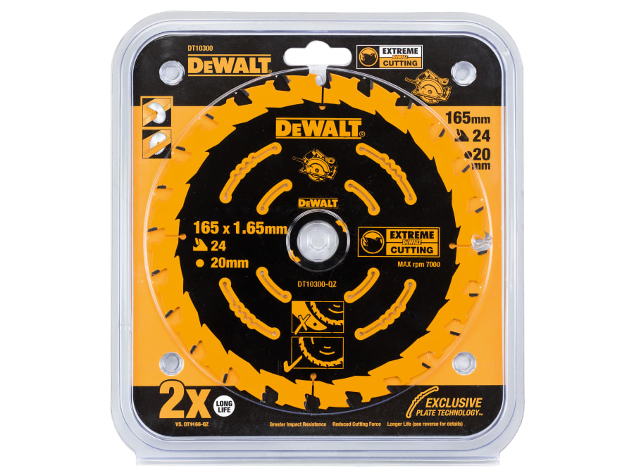 Dewalt Power Tools Dewalt DT10301QZ 165mm x 20mm x 40T Circular Saw Blade