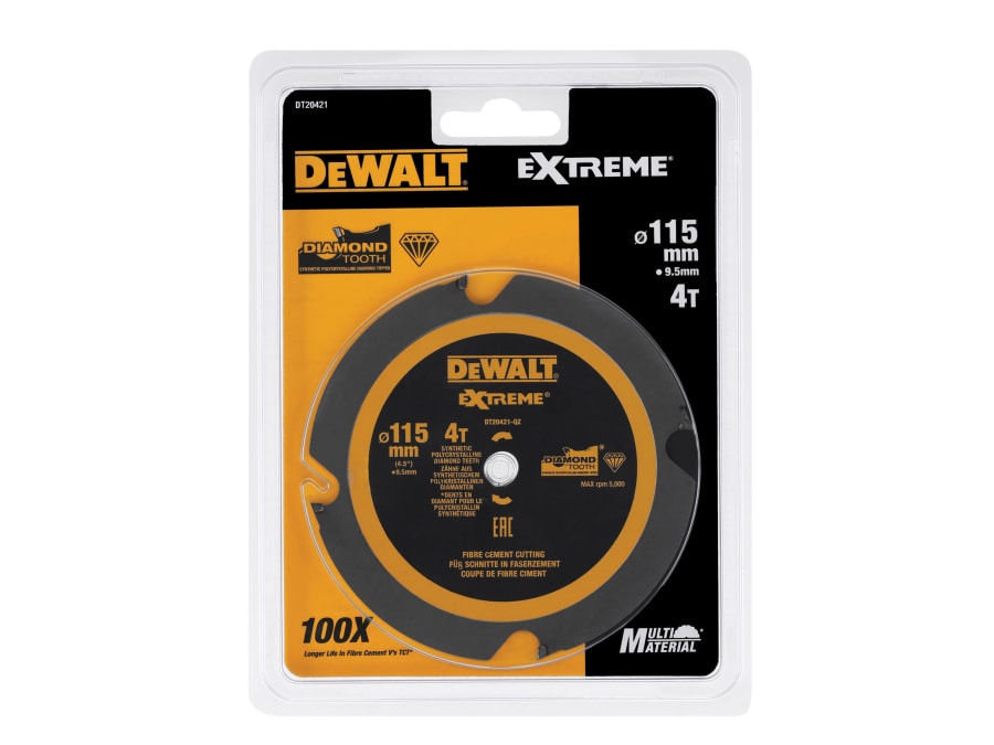 Dewalt Power Tools Dewalt DT20421QZ 115mm PCD Circular Saw Blade